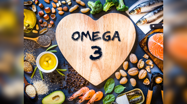 Selection of foods rich in omega-3 fatty acids